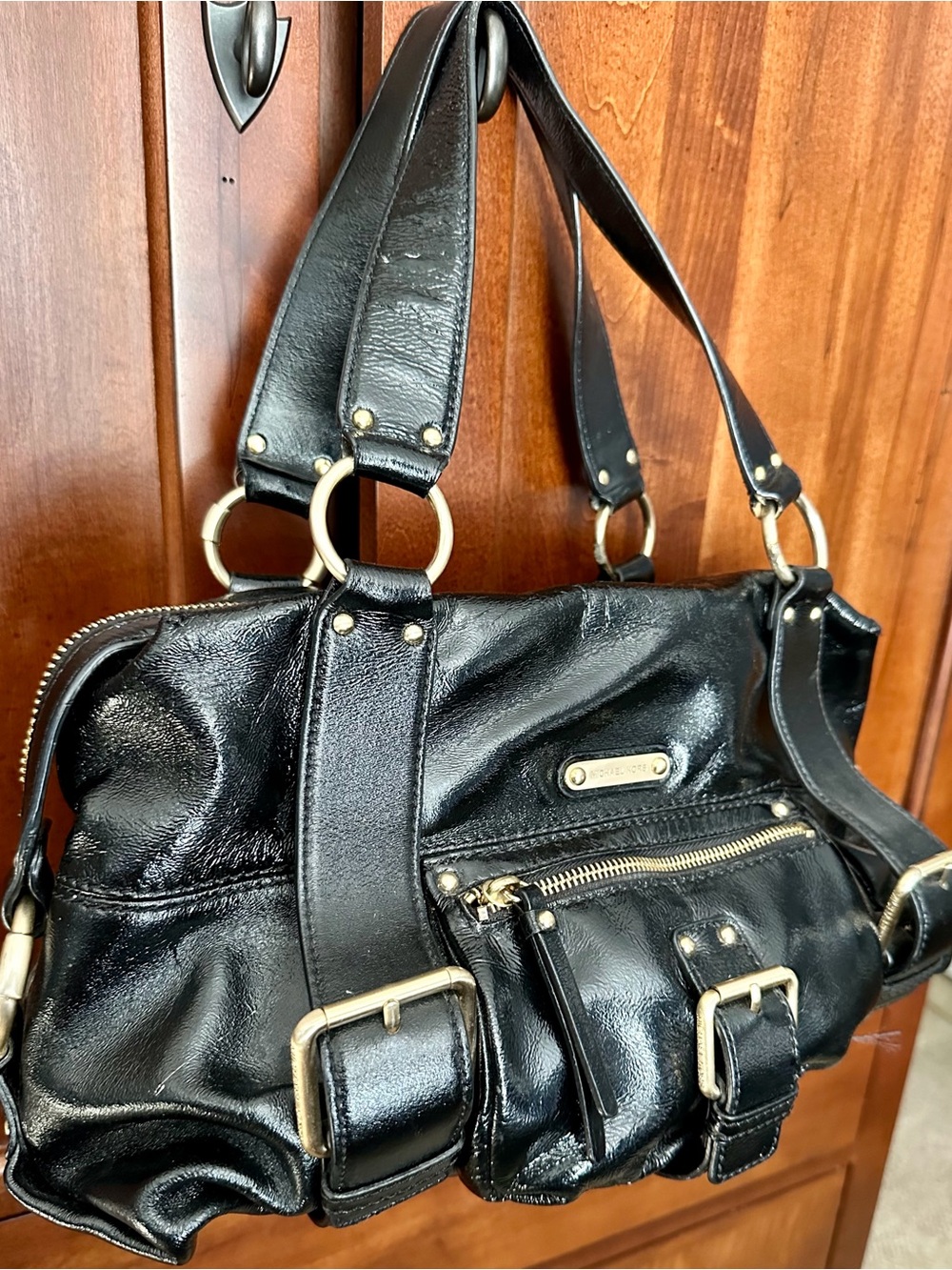 Authentic Coach hang bag